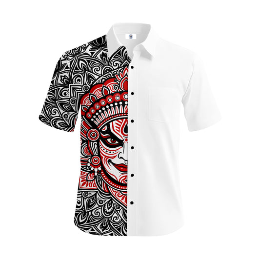 Theyyam Half Hand Printed Premium Shirt
