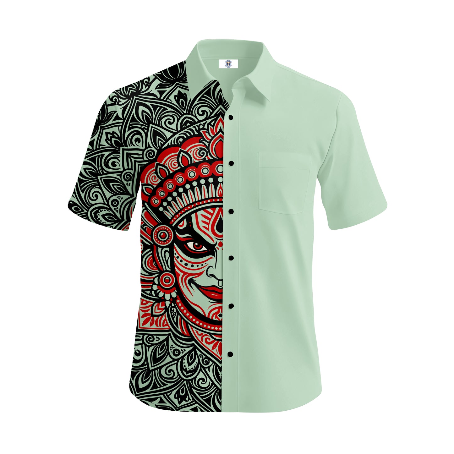 Theyyam Half Hand Printed Premium Shirt